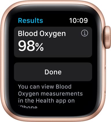 Apple Watch Series 6 40mm GPS (guld alu/rosa sand sportarmband)