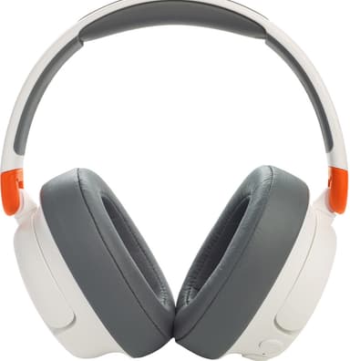 JBL Jr460NC trådlösa on-ear hörlurar (vita)