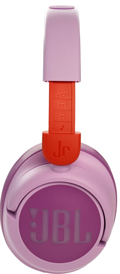 JBL Jr460NC trådlösa on-ear hörlurar (rosa)