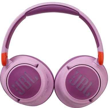 JBL Jr460NC trådlösa on-ear hörlurar (rosa)