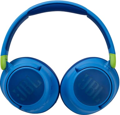 JBL Jr460NC trådlösa on-ear hörlurar (blå)