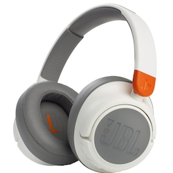 JBL Jr460NC trådlösa on-ear hörlurar (vita)