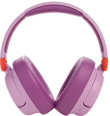 JBL Jr460NC trådlösa on-ear hörlurar (rosa)