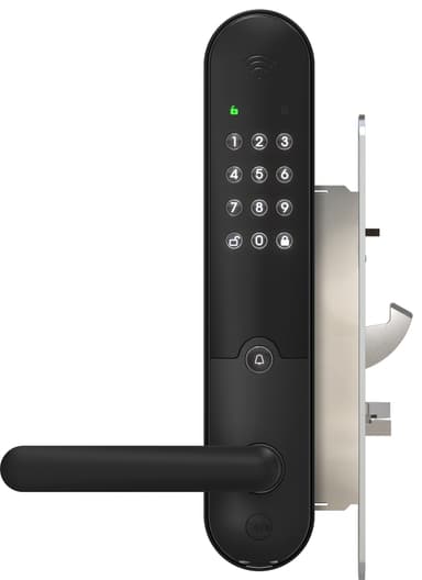 Yale Doorman All Inclusive digitalt dörrlås (svart)