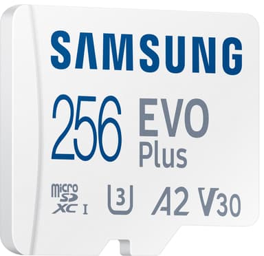 Samsung EVO Plus micro SD minneskort (256GB)