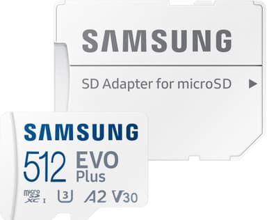 Samsung EVO Plus micro SD minneskort (512GB)