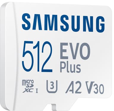 Samsung EVO Plus micro SD minneskort (512GB)