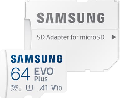Samsung EVO Plus micro SD minneskort (64GB)