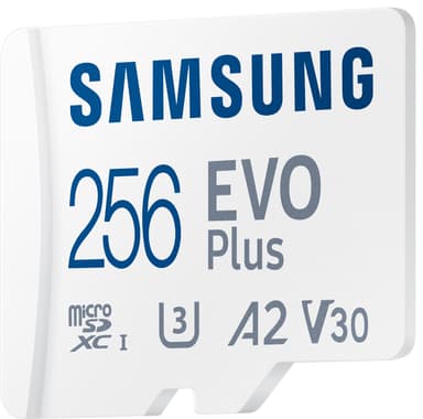 Samsung EVO Plus micro SD minneskort (256GB)
