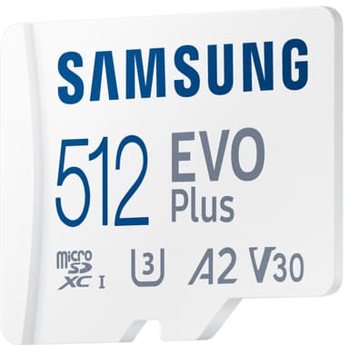 Samsung EVO Plus micro SD minneskort (512GB)