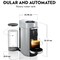 NESPRESSO® VertuoPlus Deluxe kaffemaskin av DeLonghi, Silver