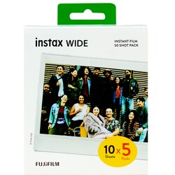Fujifilm Instax Wide direktfilm (50-pack)