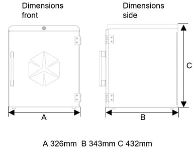 Whitebox, UVC Desinfecering, Minibox VR Svart