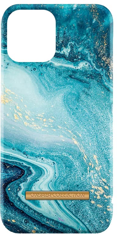 Mobilskal Soft Blue Sea Marble - iPhone 13 Pro Max