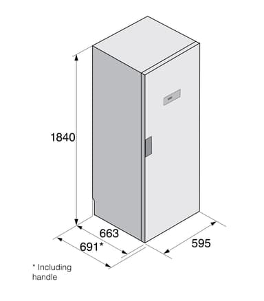 Asko torkskåp DC7784HPW