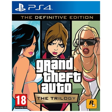 Grand Theft Auto The Trilogy The Definitive Edition Ps4 Elgiganten