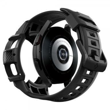 Spigen Samsung Galaxy Watch 4 Classic 42mm Skal med armband Rugged Armor Pro Svart