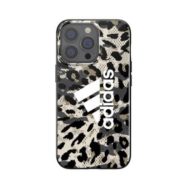 Adidas iPhone 13 Pro Skal Snap Case Leopard Beige