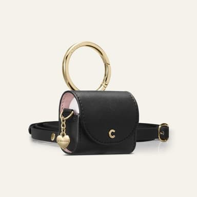 AirPods 3 Skal Mini Bag Classic Leather Black