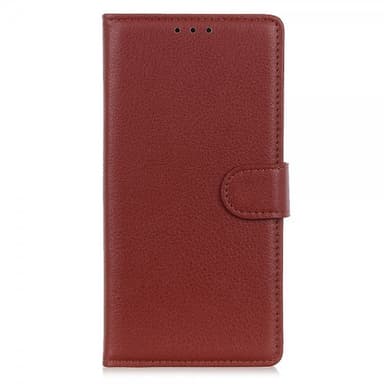 Nordic Covers iPhone 13 Pro Fodral Litchi Brun