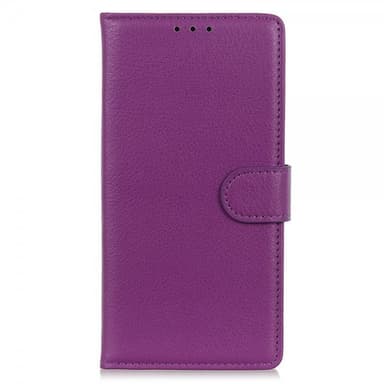 Nordic Covers iPhone 13 Pro Fodral Litchi Lila