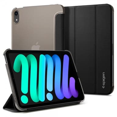 Spigen iPad Mini 2021 Fodral Liquid Air Folio Svart