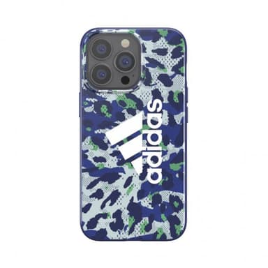 Adidas iPhone 13 Pro Skal Snap Case Leopard Bold Blue
