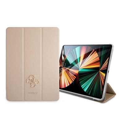 Guess iPad Pro 12.9 2020/2021 Fodral Saffiano Guld