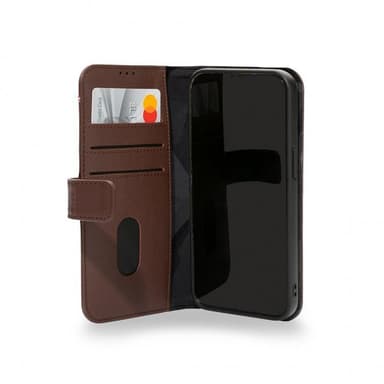 Decoded iPhone 13 Pro Fodral Leather Detachable Wallet Chocolate Brown