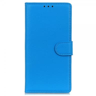 Nordic Covers iPhone 13 Pro Fodral Litchi Blå
