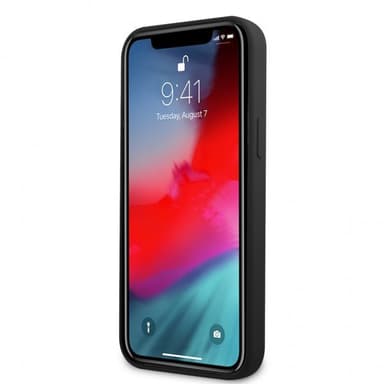 AMG iPhone 12 Pro Max Skal Liquid Silicone Svart