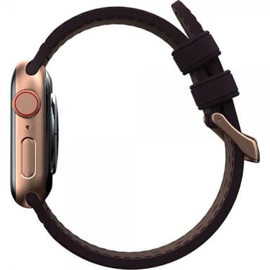 Njord by Elements Apple Watch 38/40/41mm Armband Salmon Series Aubergine