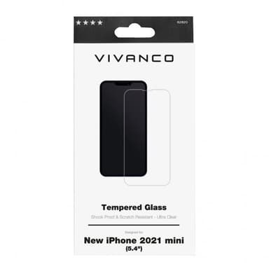Vivanco iPhone 13 Mini Skärmskydd Härdat Glas