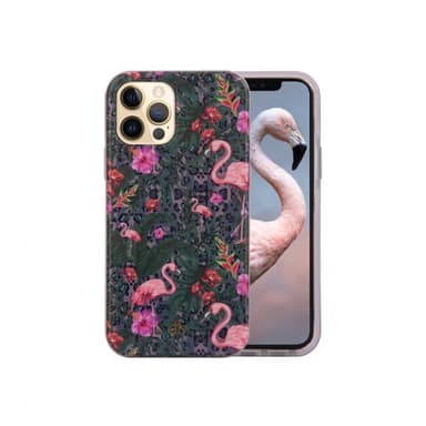 dbramante1928 iPhone 13 Pro Max Skal Capri Tropical Flamingo