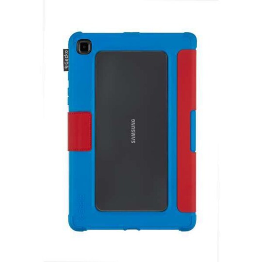 Samsung Galaxy Tab A7 10.4 T500 T505 Fodral Super Hero Cover Röd Blå