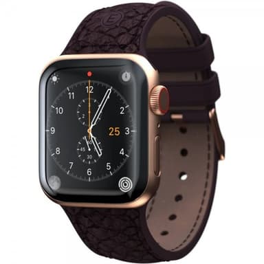 Njord by Elements Apple Watch 38/40/41mm Armband Salmon Series Aubergine