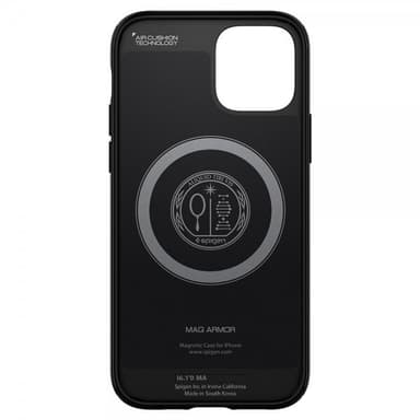 Spigen iPhone 12/iPhone 12 Pro Skal Mag Armor Matte Black