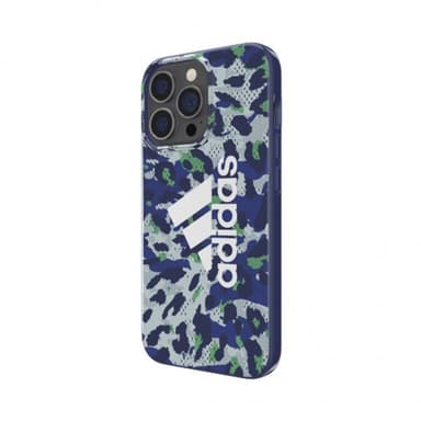 Adidas iPhone 13 Pro Skal Snap Case Leopard Bold Blue