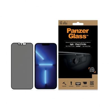iPhone 13 Pro Max Skärmskydd Edge-to-Edge CamSlider Privacy