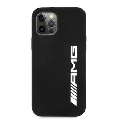 AMG iPhone 12 Pro Max Skal Liquid Silicone Svart