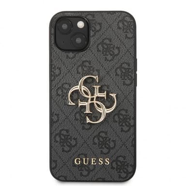 Guess iPhone 13 Skal Big Logo Grå