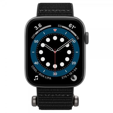 Spigen Apple Watch 42/44/45mm/Apple Watch Ultra Armband DuraPro Flex Svart