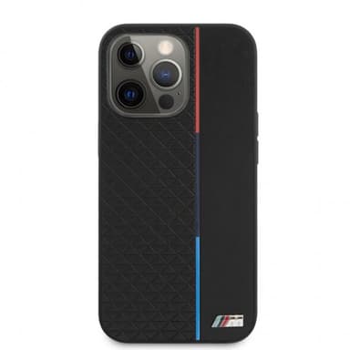 BMW iPhone 13 Pro Max Skal Triangle Pattern Svart
