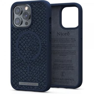 Njord by Elements iPhone 13 Pro Skal Salmon Series Blå