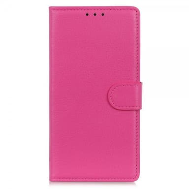 Nordic Covers iPhone 13 Pro Fodral Litchi Magenta