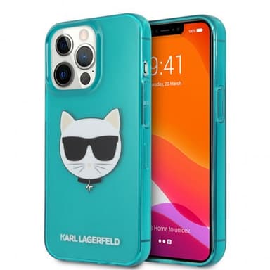 Karl Lagerfeld iPhone 13 Pro Skal Fluo Blå