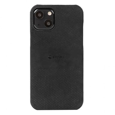 Krusell iPhone 13 Mini Skal Leather Cover Svart