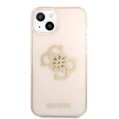 Guess iPhone 13 Mini Skal Full Glitter Guld