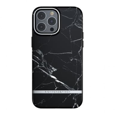 Richmond & Finch iPhone 13 Pro Max Skal Black Marble