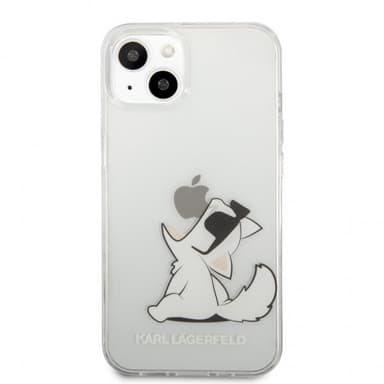 Karl Lagerfeld iPhone 13 Mini Skal Choupette Fun Transparent